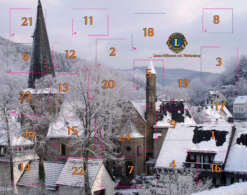 Adventskalender - Lions Club Plettenberg-Attendorn - Lions Deutschland