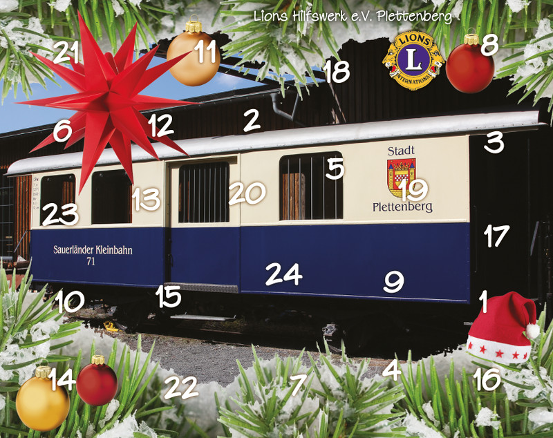 Adventskalender - Lions Club Plettenberg-Attendorn - Lions Deutschland